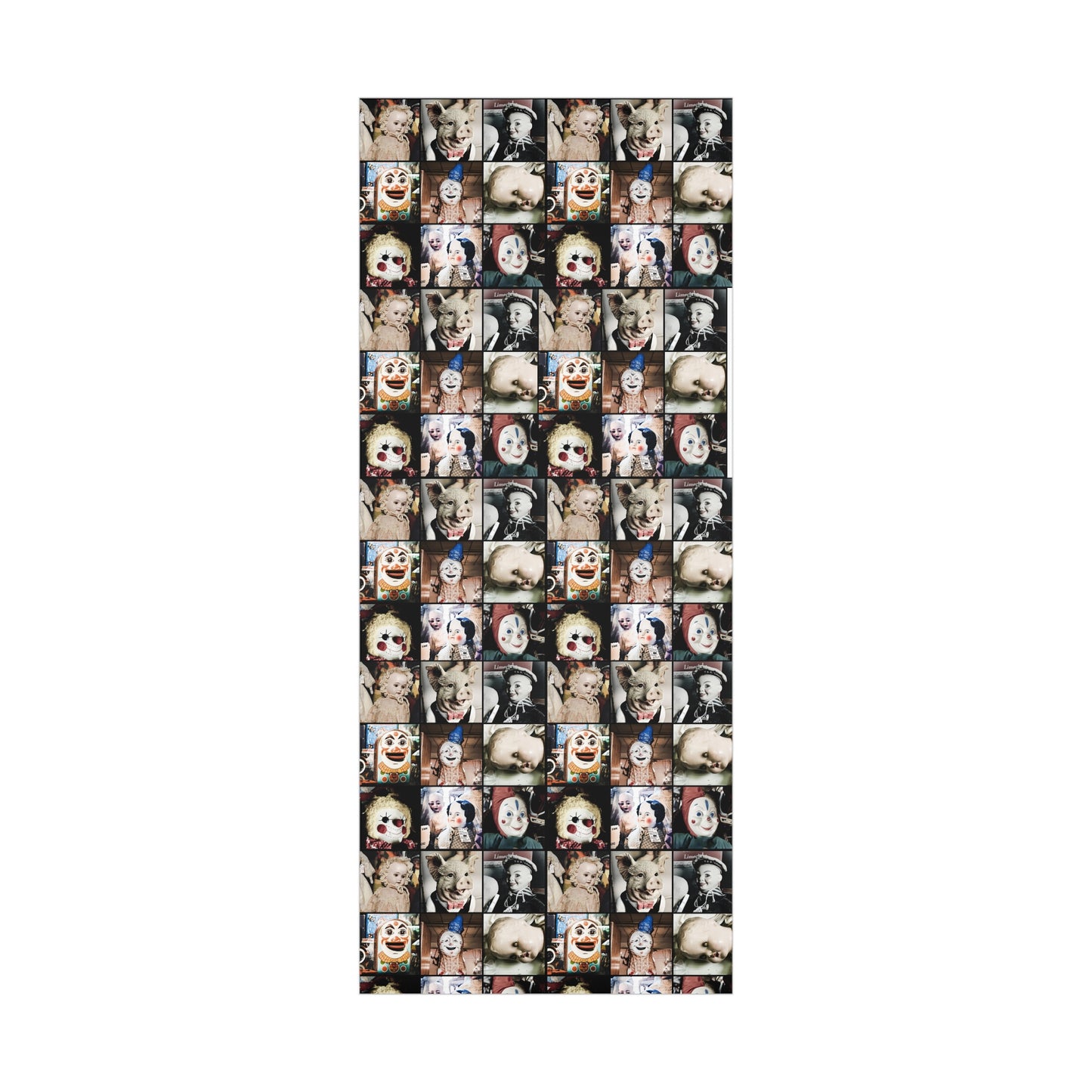 Antique Faces Gift Wrap Papers