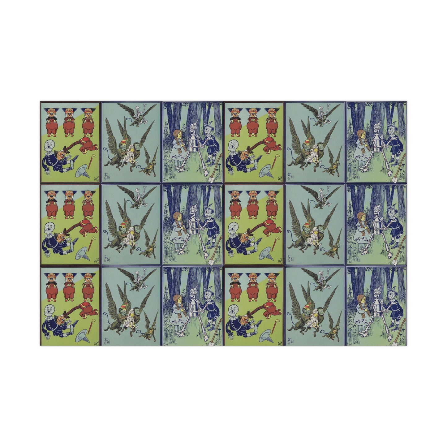 Wizard of Oz Vintage Gift Wrap Papers