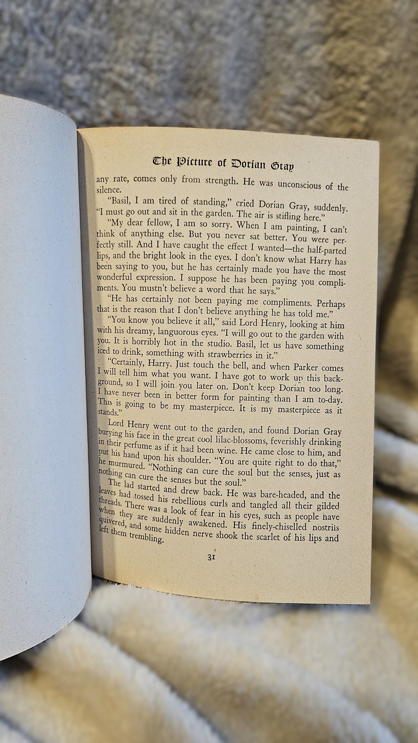 Antique Book "The Picture of Dorian Gray" 1931 Illustrated Edition by Oscar Wilde